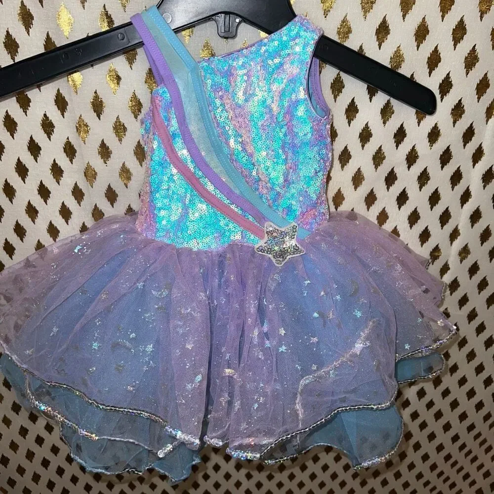 Revolution dancewear girls Dance costume size XS XSC